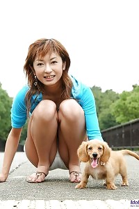Slim Nao Is A Chick Who Enjoys Flashing Off Her Wonderful Tits And Amazing Ass