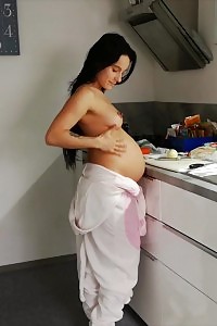 Soon To Be Mom Lexi Dona Strips From Her Onesie