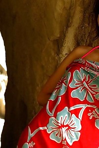 Asian Tramp Babe Demonstrates Her Hot Boobs And Booty While She Is Nude Shooting