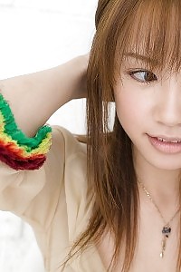 Reika Shiina Innocent Asian Vamp Displays Her Adorable Body In See-through Lingerie