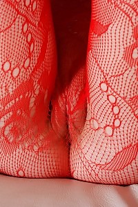Heartwarming Red Lingerie Enhances Maggie's Cock Sucking Abilities
