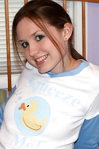 Inviting Petite Hottie Girl In Her Pajamas And Panties