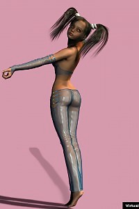 Inviting 3d Younggirl In A Sheer Vinyl Dress