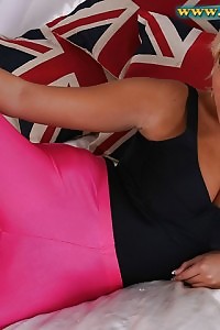 Suntanned Ensley Uncover Her Sportie Body As She Getting Off Her Fitness Suit