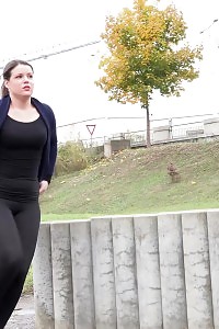 Hot Pee Puddle Is Left After Public Peeing